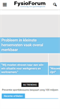 Mobile Screenshot of fysioforum.nl